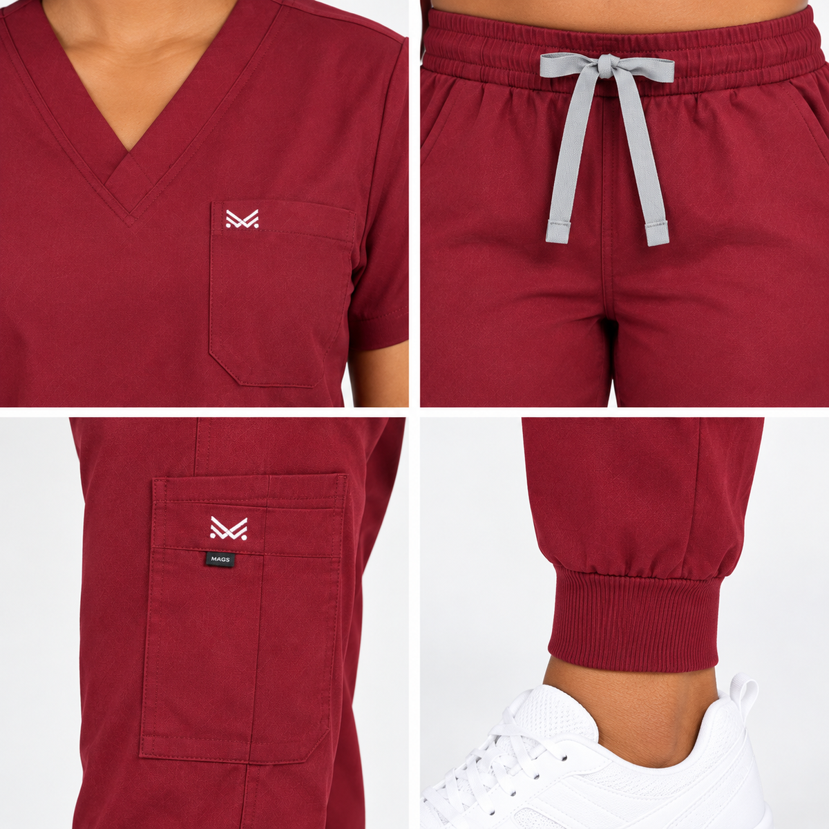 Women's 4-Way Stretch Scrub Top