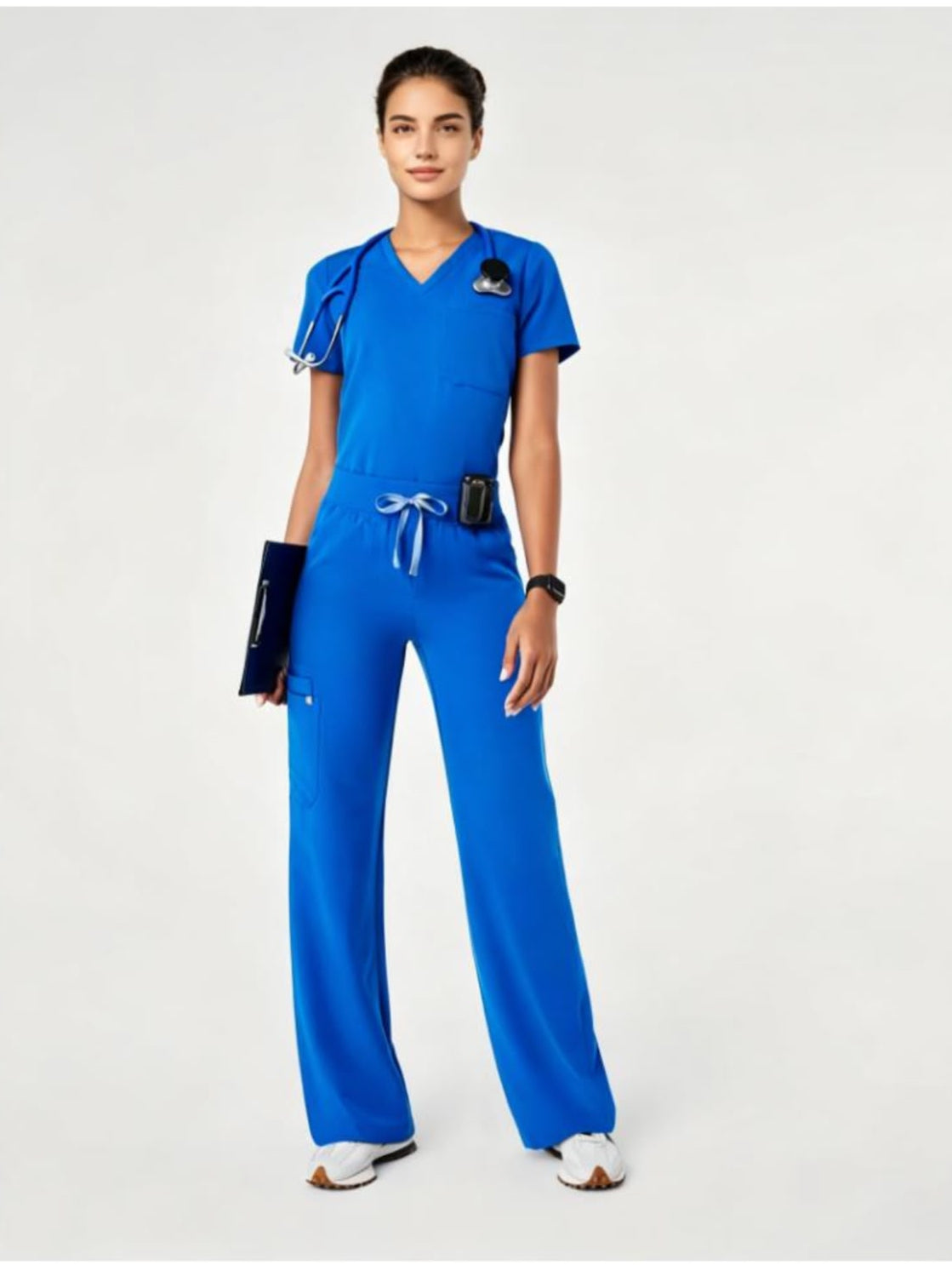 Women's Scrub Set with Top and Pant